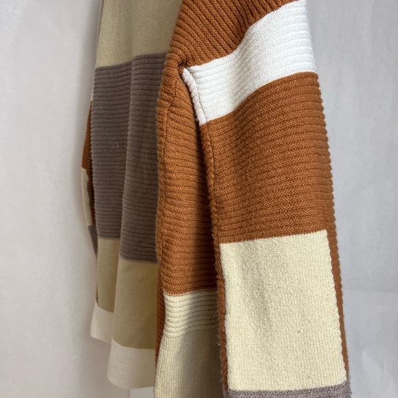 Colorblock Open Front Cardigan - Picture 6 of 6